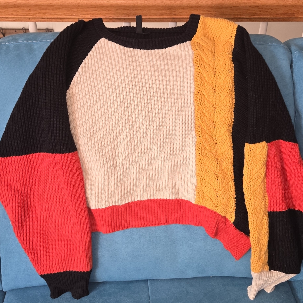 moon & madison Multicolor Knit Sweater